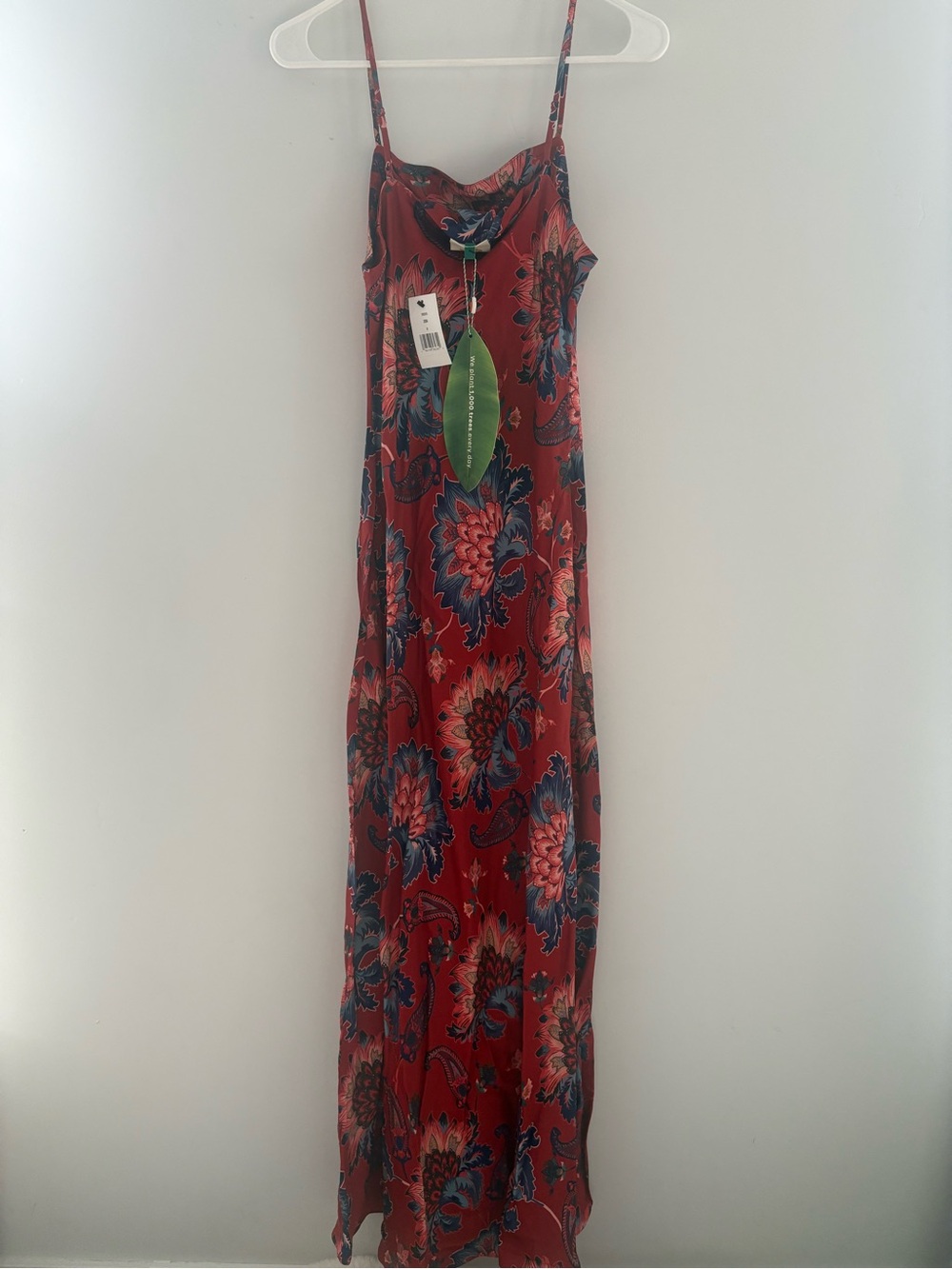 Farm Rio Red Luang Maxi Dress - Picture 6 of 8